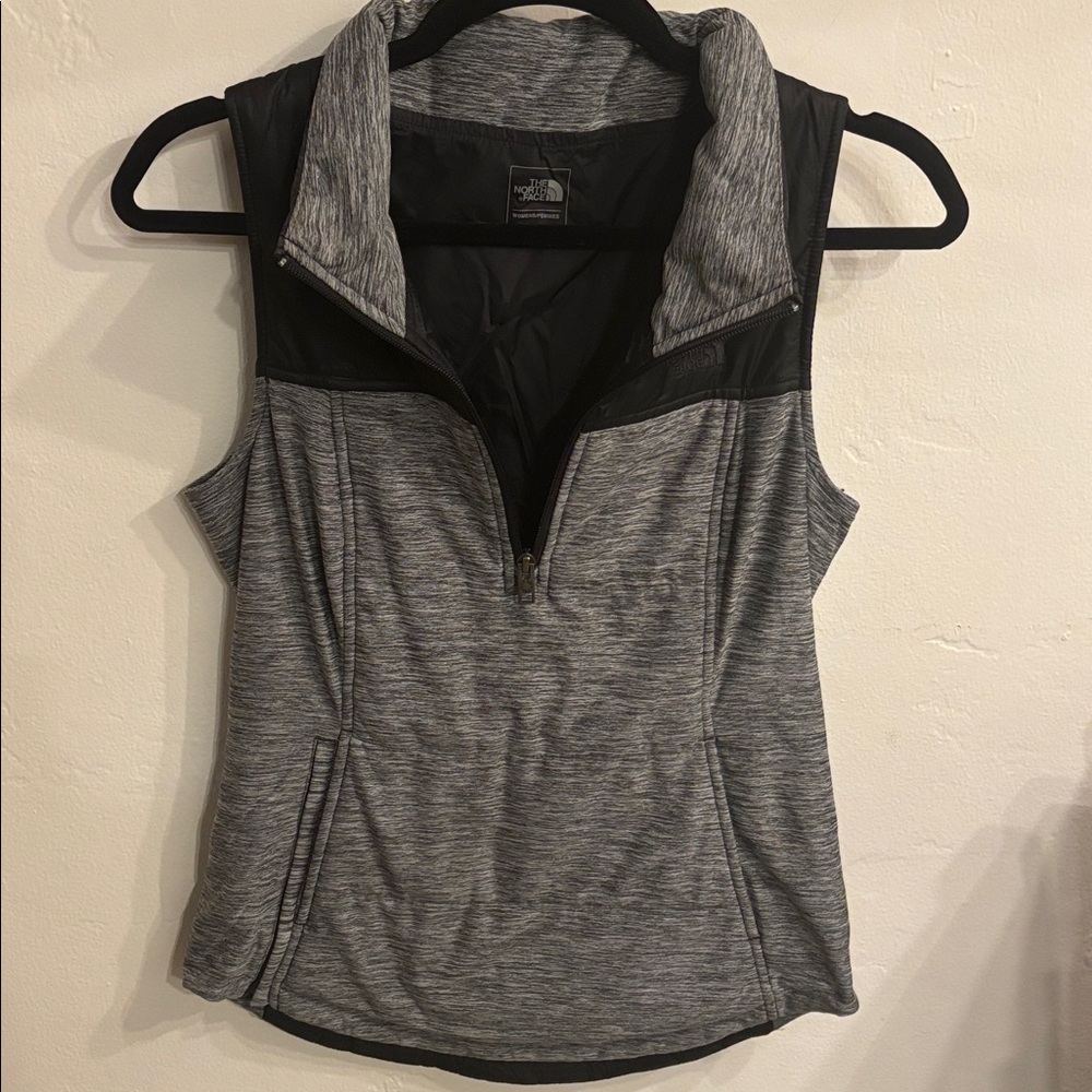 The North Face Zip Vest TNF Dark Grey Heather/TNF XS